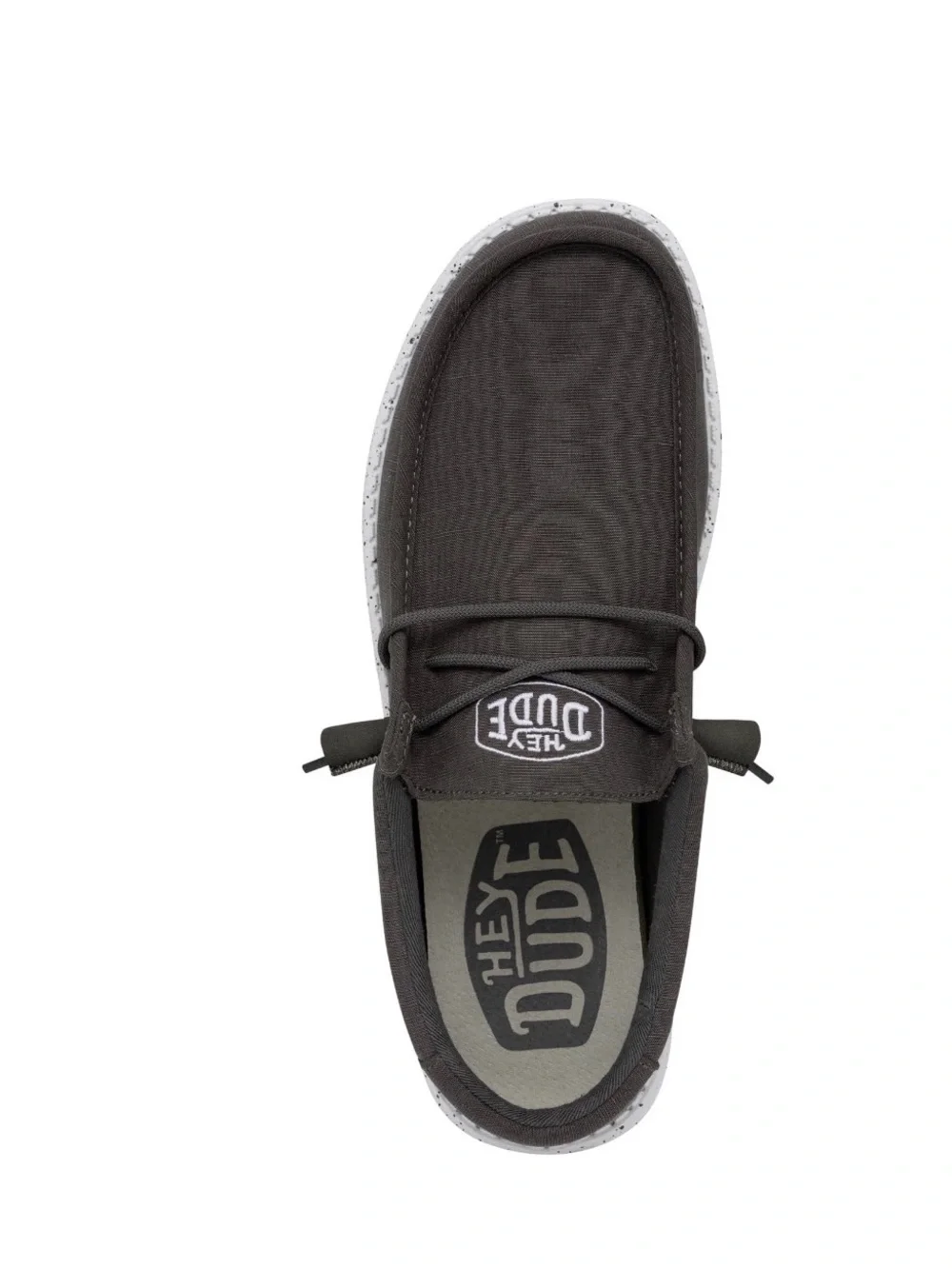 NEW Hey Dude Men's 12 Wally Slub Canvas Slip-On Loafers low top Sneakers Shoes